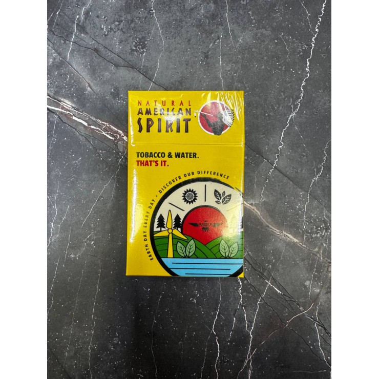 American Spirit Mellow Taste Yellow Limited-Release Packs США (Пачка)