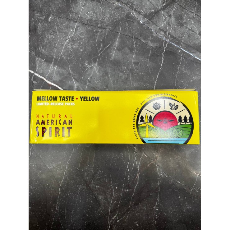 American Spirit Mellow Taste Yellow Limited-Release Packs США (Блок)