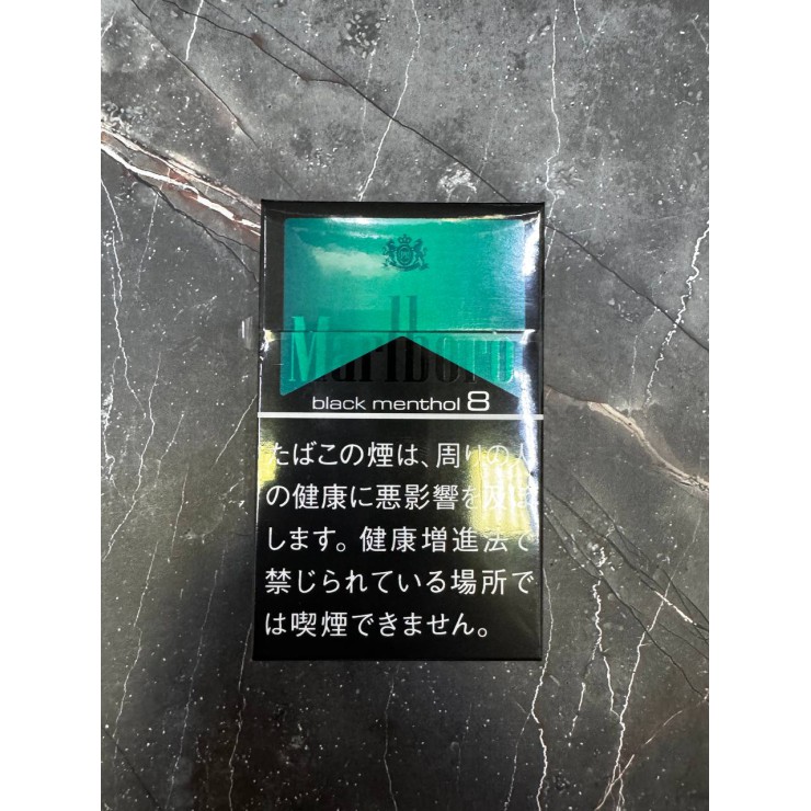 MARLBORO BLACK MENTHOL 8 JAPAN DUTY FREE (Пачка)