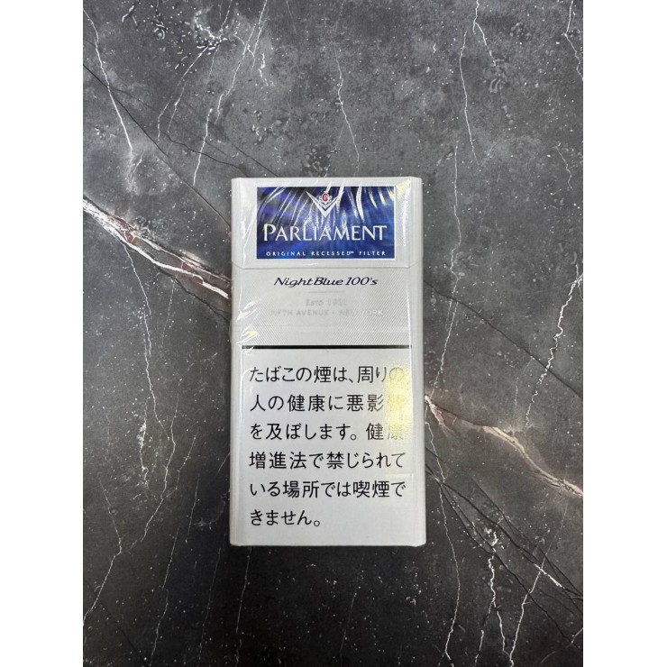 Сигареты PARLIAMENT NIGHT BLUE 100s — японская версия: характеристики и обзор