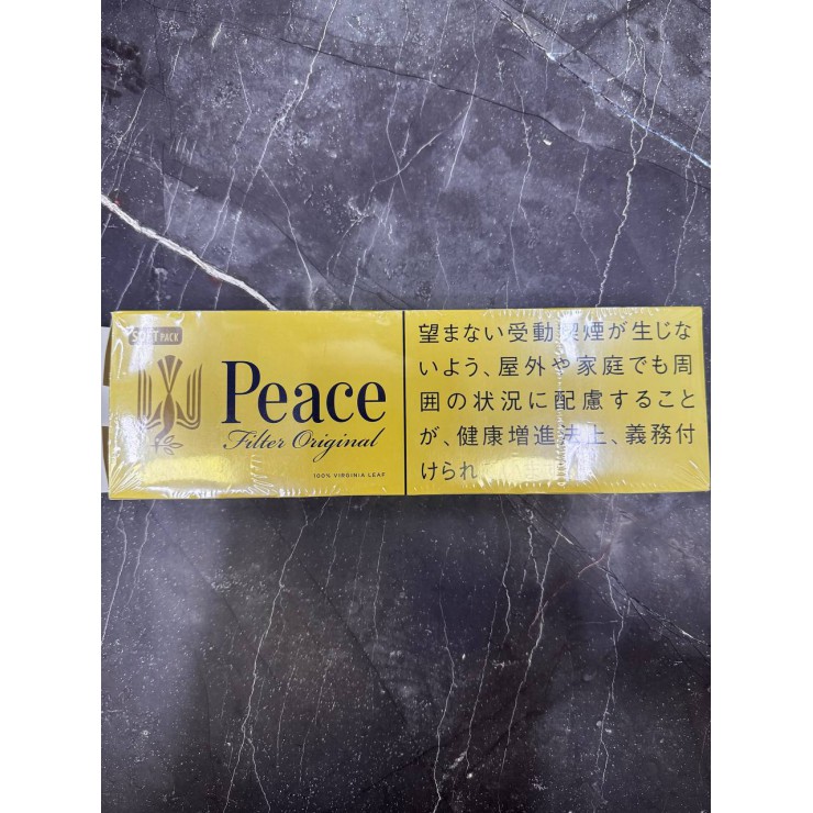 PEACE Filter Original Soft Pack — культовые японские сигареты «Пис» с мягкой тягой