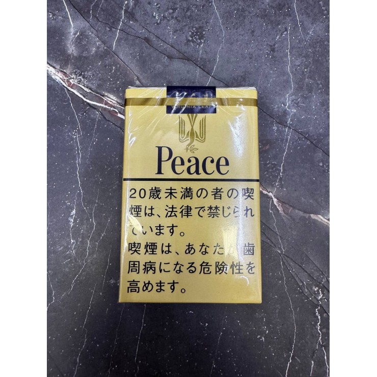 PEACE Filter Original Soft Pack — культовые японские сигареты «Пис» с мягкой тягой