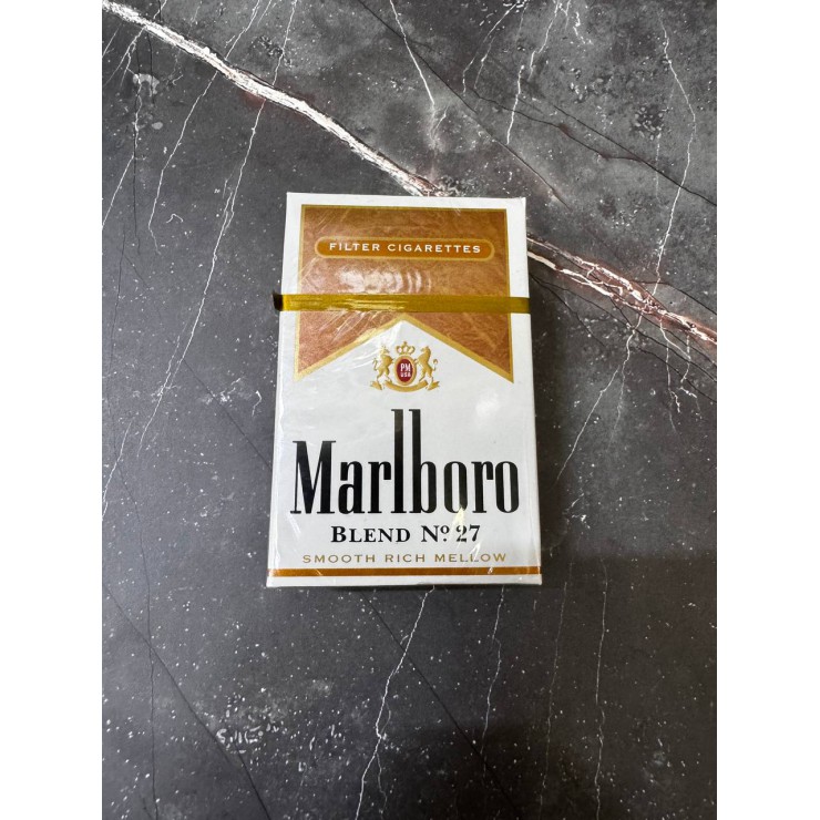 MARLBORO BLEND №27 SMOOTH RICH MELLOW США (Пачка) MARLBORO BLEND №27 SMOOTH RICH MELLOW США (Пачка)