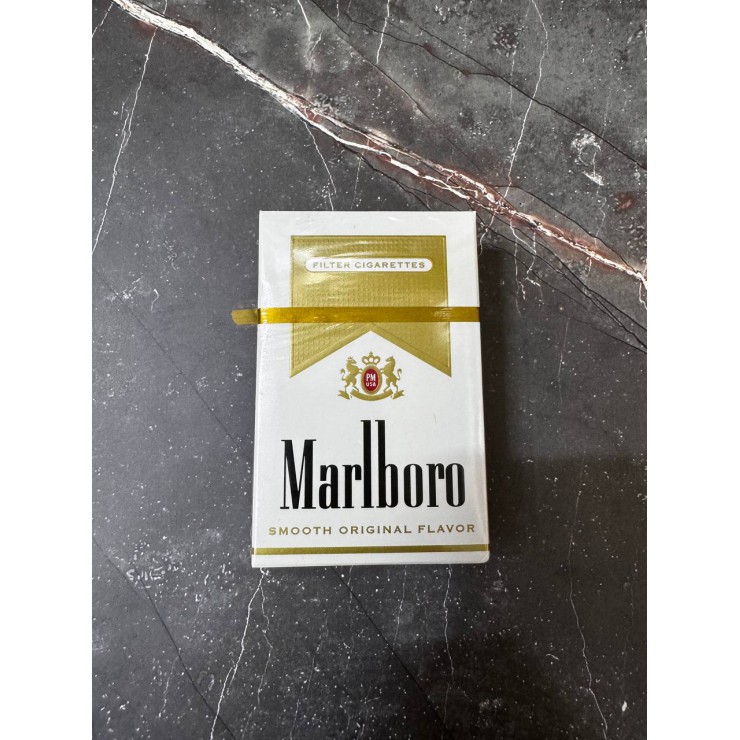 MARLBORO GOLD SMOOTH ORIGINAL FLAVOR США (Пачка)