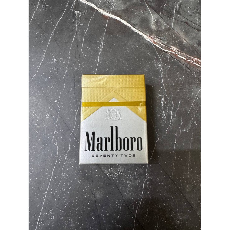 MARLBORO GOLD 72mm SEVENTY TWOS США (Пачка)