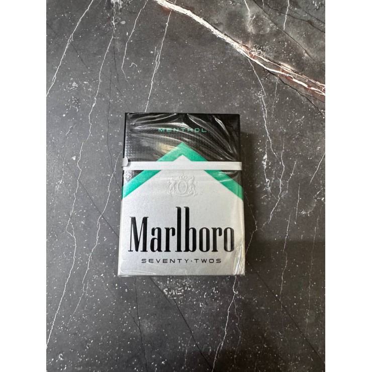 MARLBORO BLACK MENTHOL 72mm SEVENTY TWOS США (Пачка)