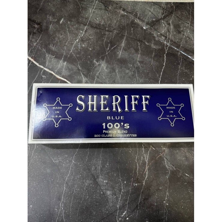 SHERIFF BLUE 100S PREMIUM BLEND США (Блок)