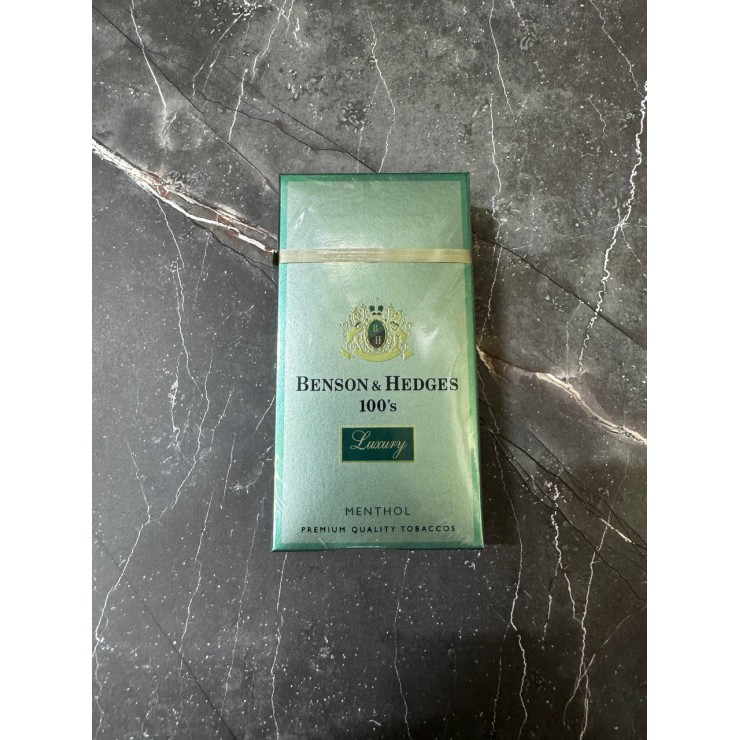 Benson & Hedges Menthol 100's Luxury США (Пачка)