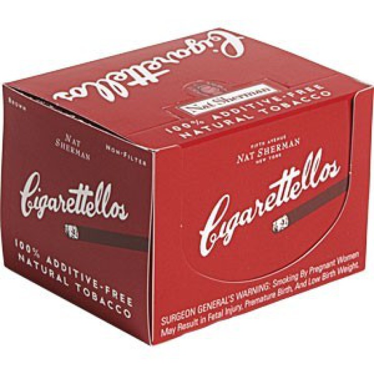 Nat Sherman Cigarettellos Non-Filter