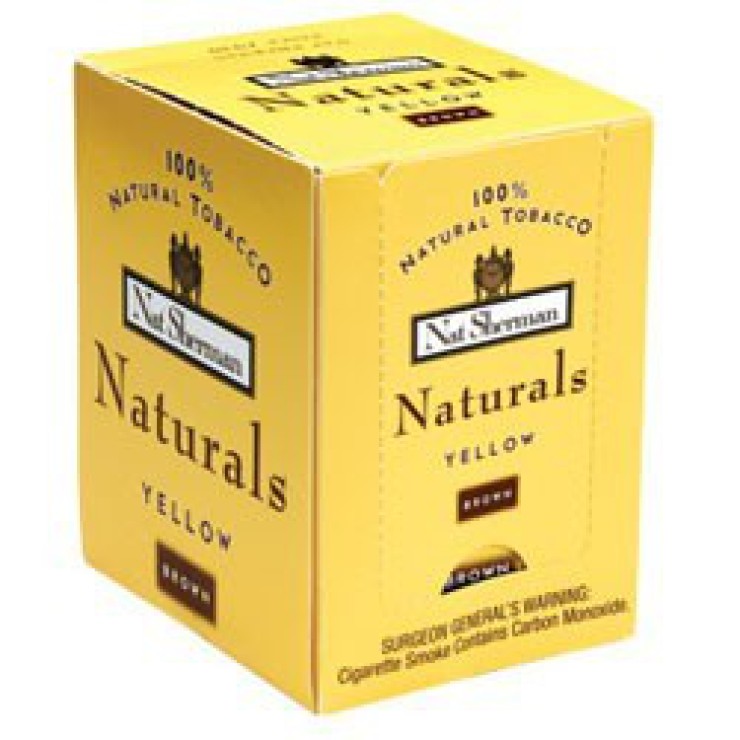 Nat Sherman Originals Yellow (Brown)