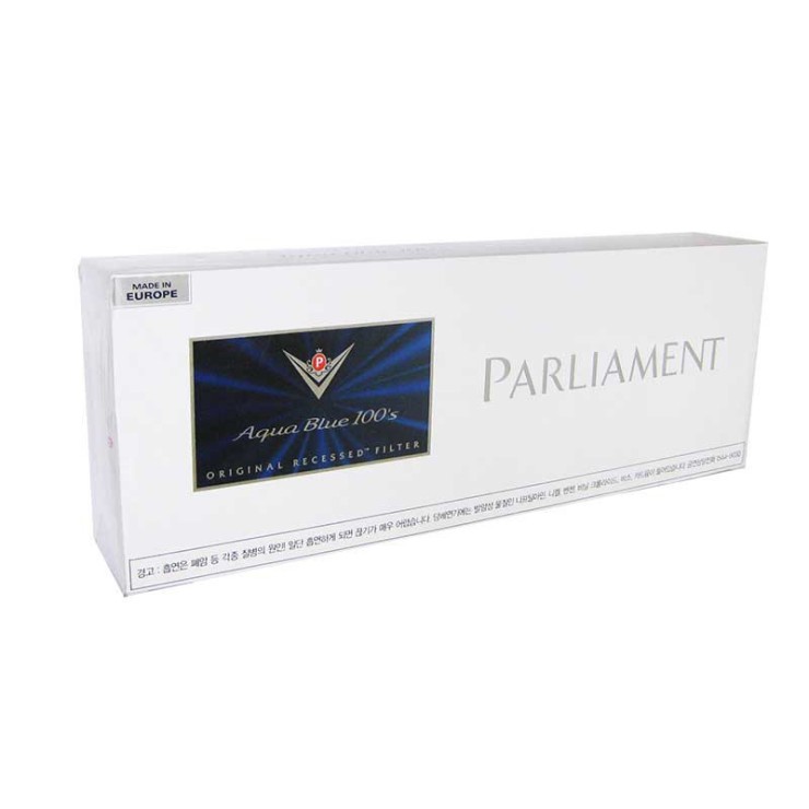 Parliament Aqua Blue 100'S (Южная Корея)