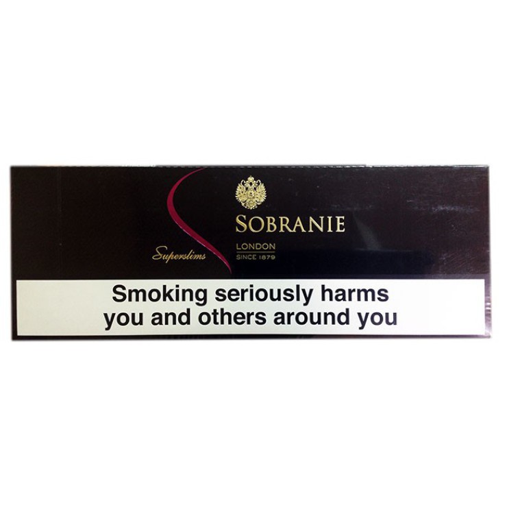 Sobranie SuperSlims Black